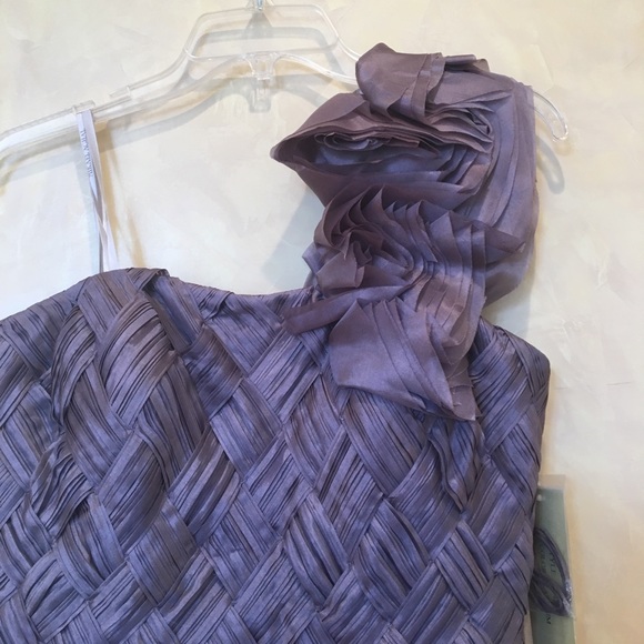 Mikael Aghal formal dress woven silk - Picture 2 of 3
