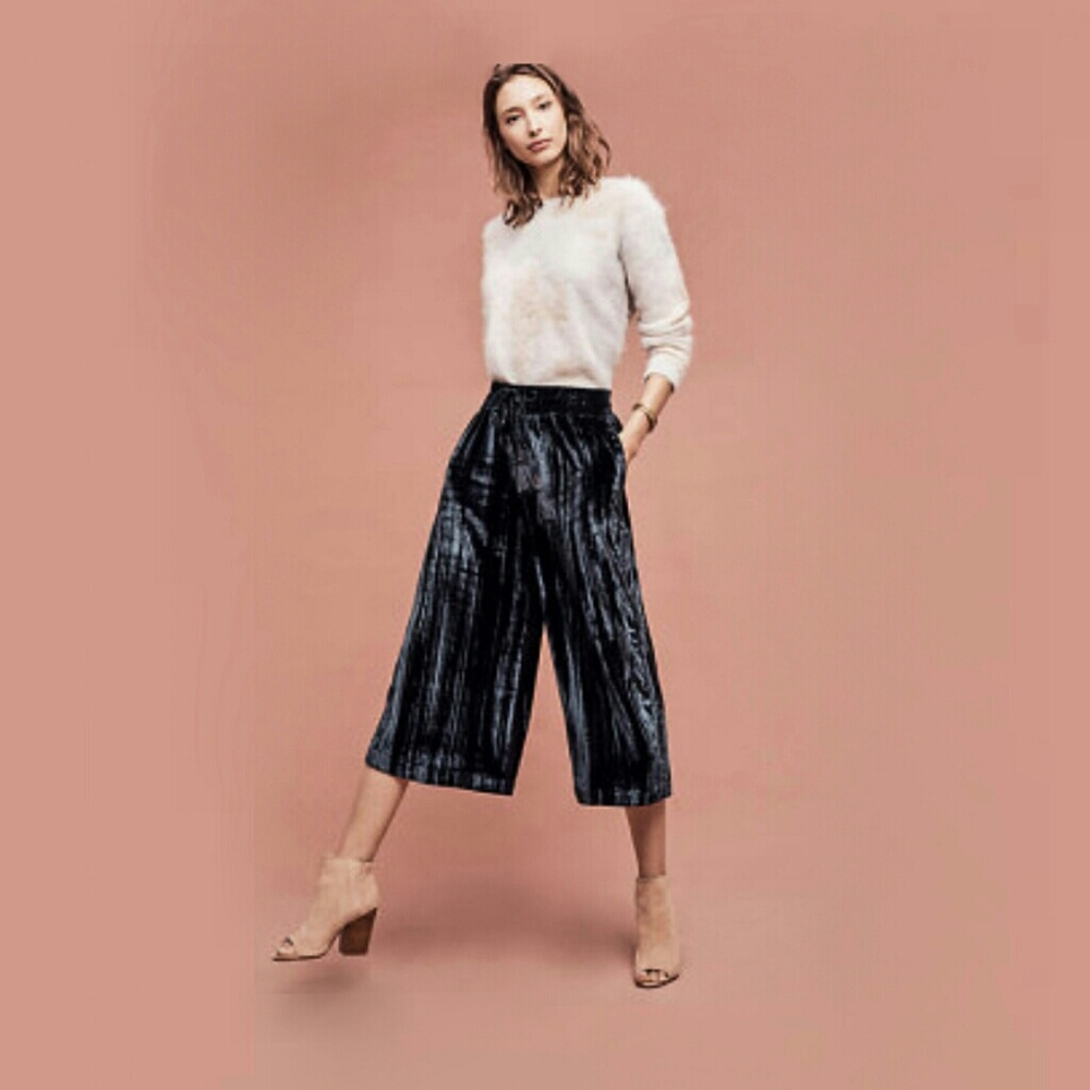 New! Anthropologie Pants Velvet Hei Hei Pants - Picture 2 of 8