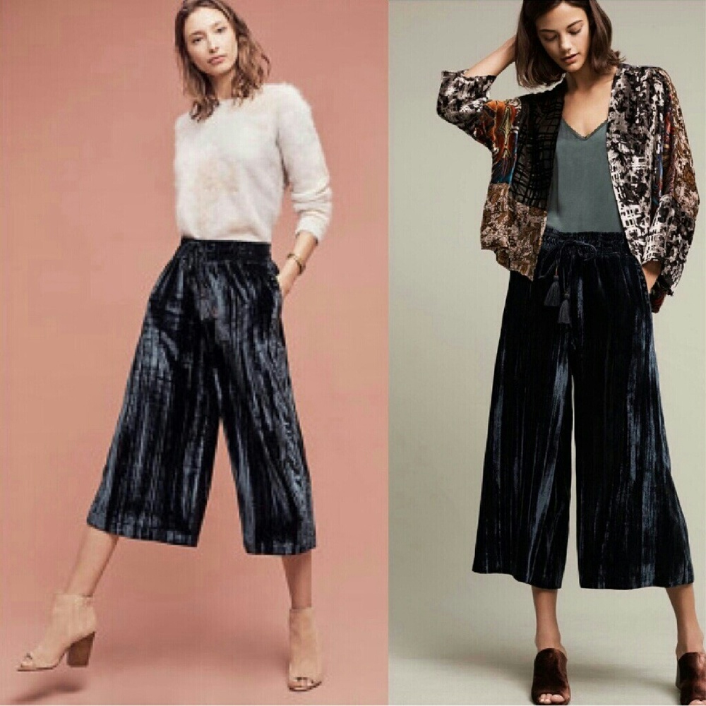 New! Anthropologie Pants Velvet Hei Hei Pants