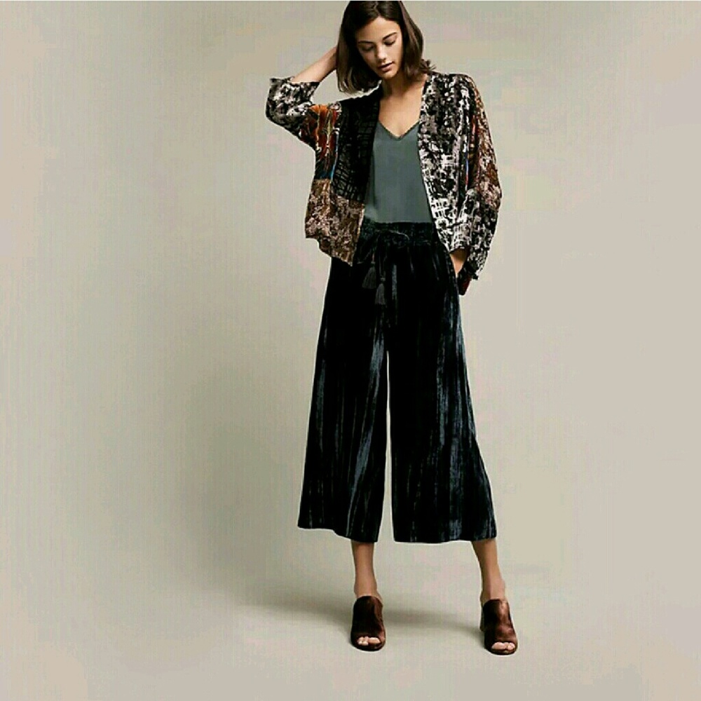New! Anthropologie Pants Velvet Hei Hei Pants - Picture 8 of 8