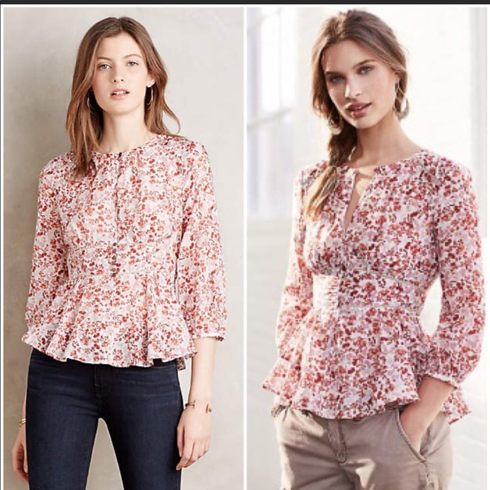 Anthropologie Amelie Blouse by Moulinette Soeurs❤️