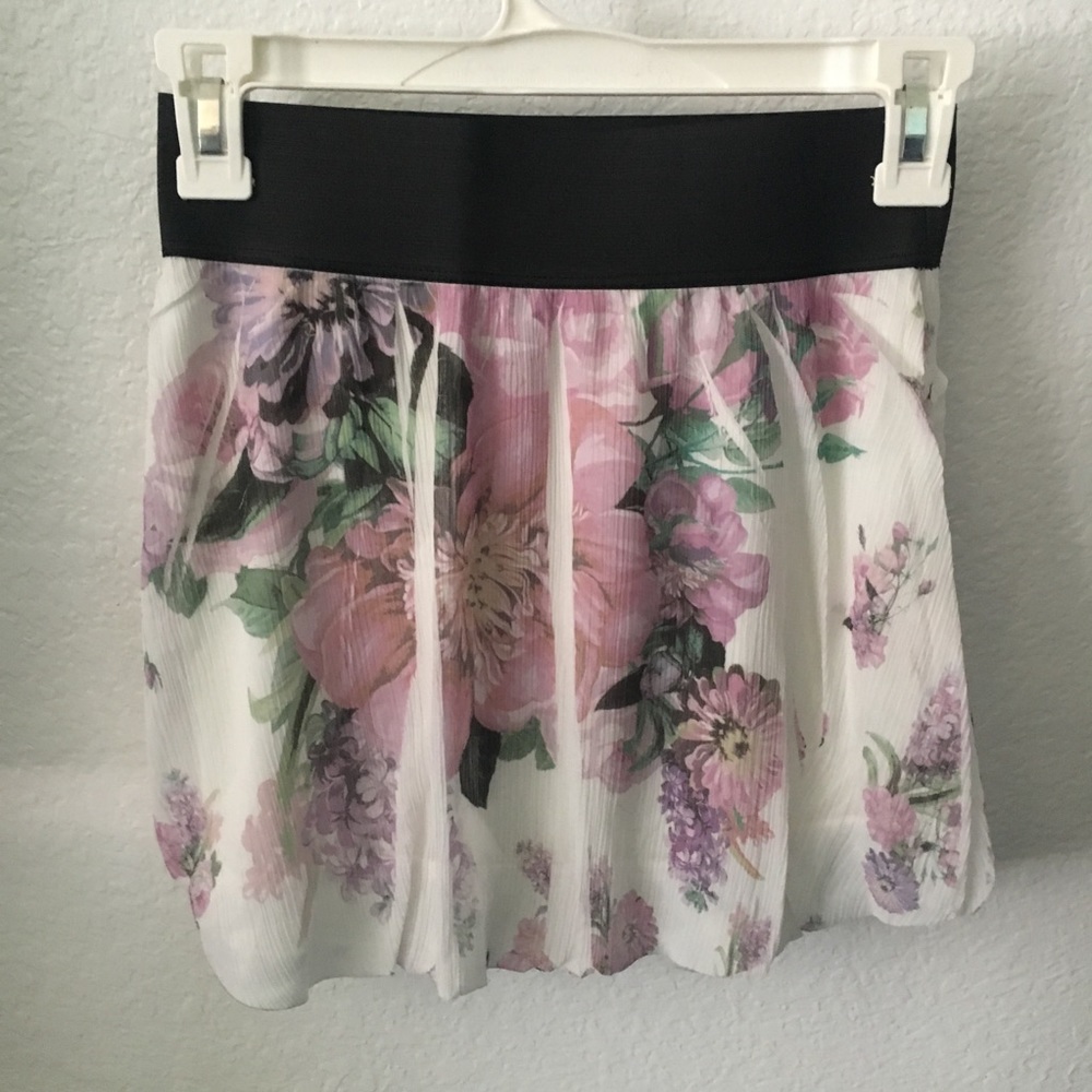 Floral skirt