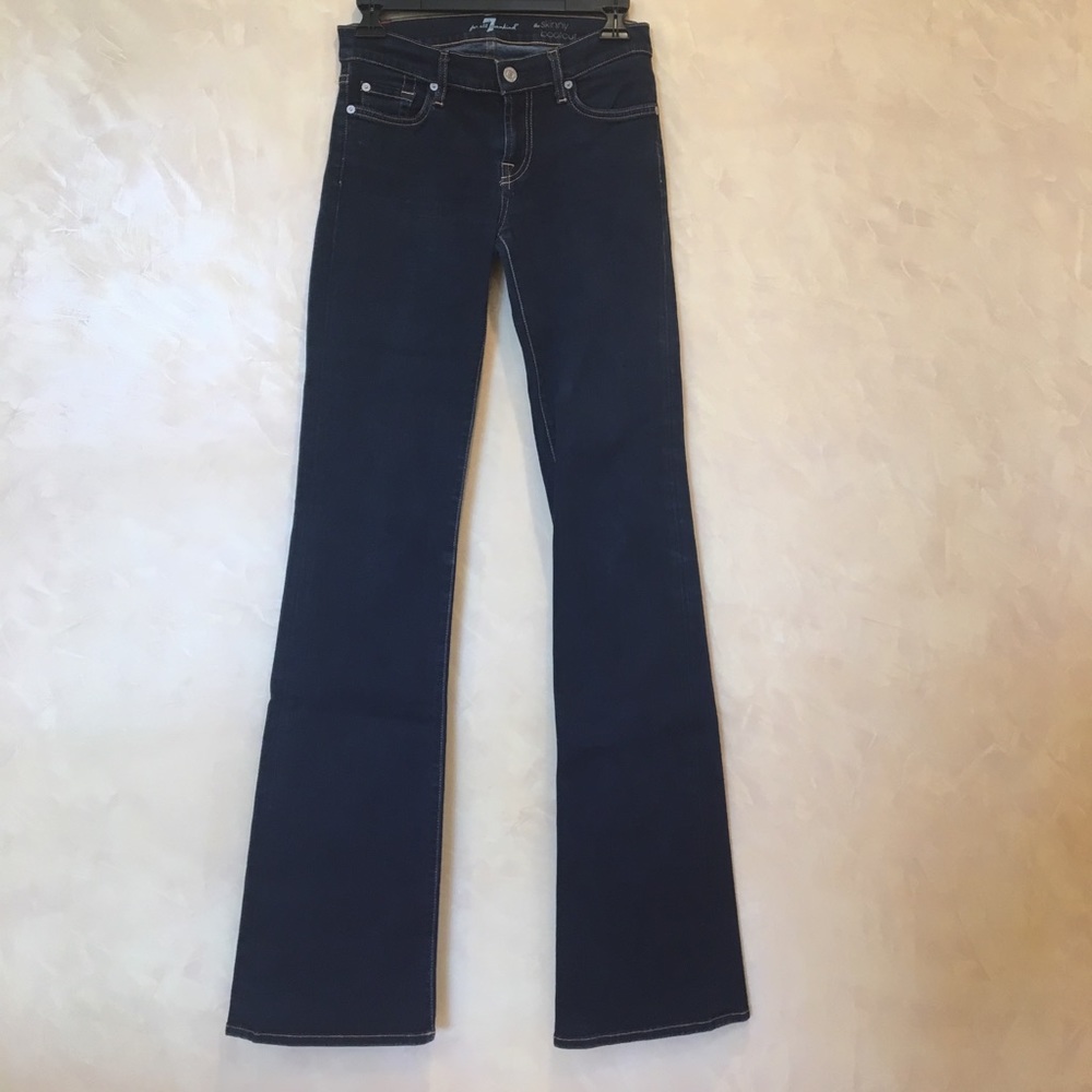 Skinny boot cut 7 for all mankind jeans 26