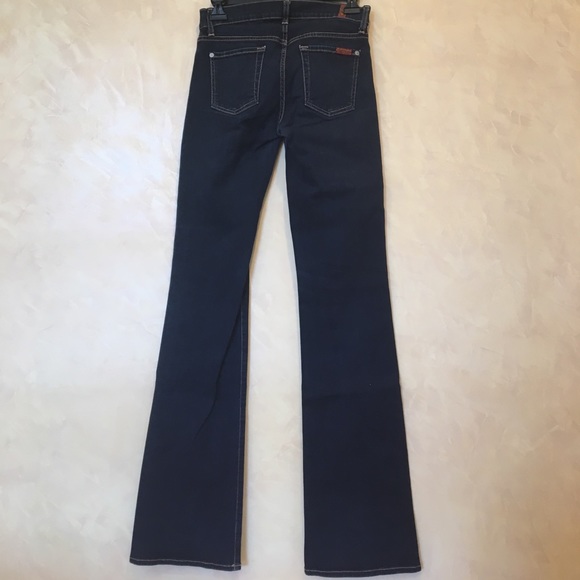 Skinny boot cut 7 for all mankind jeans 26 - Picture 3 of 3