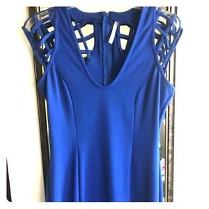 Trac Blue Bodycon Dress