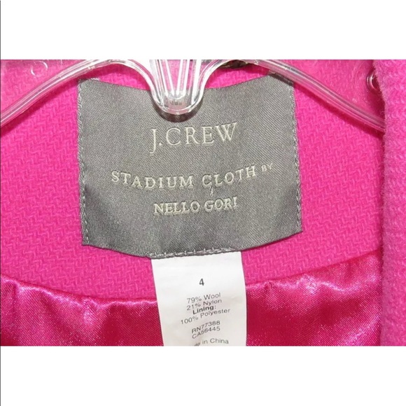 ⚜️J Crew Pink Majesty Peacoat! - Picture 3 of 5