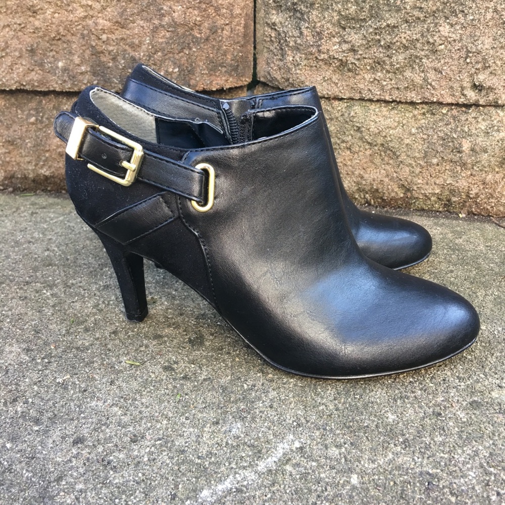 Black Booties Size 6