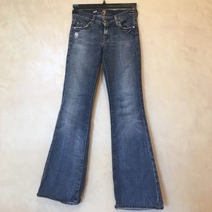 7 for all mankind flare jeans