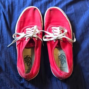 Red vans