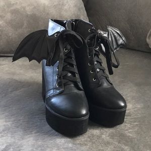Iron Fist batwing booties