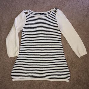 H&M Knitted Striped Sweater Top,