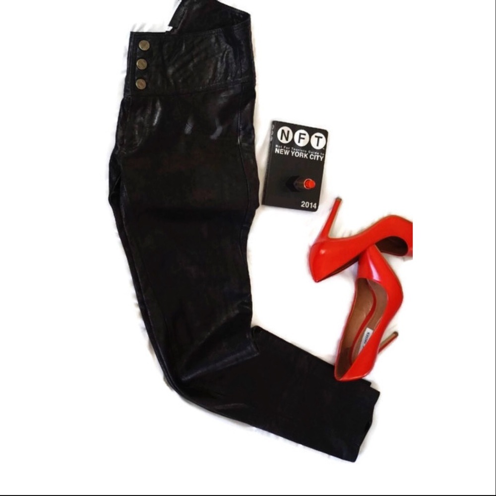 Custom Made Lambskin Leather Pants