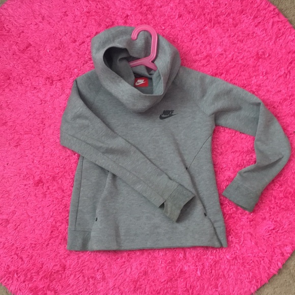 Nike gray girls sweater