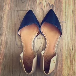 Blacks & Tan Tory Burch flats