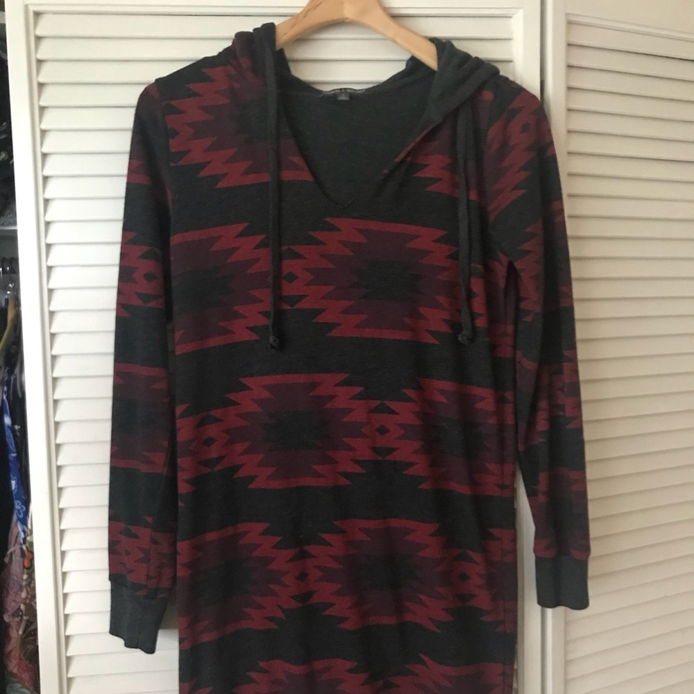 Threads 4 thought Aztec sweatshirt dress