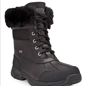 UGG Metal Butte black boots