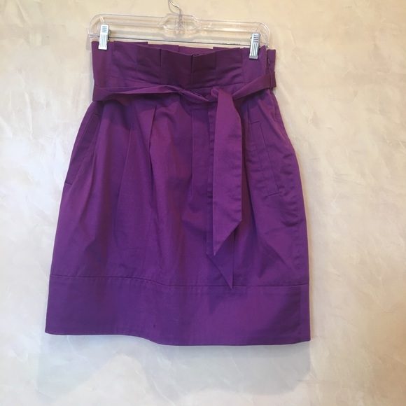 Bcbg max azria purple skirt - Picture 1 of 2