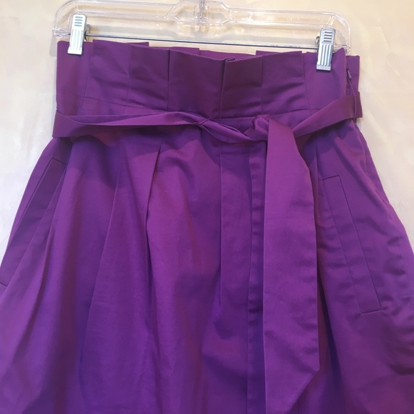 Bcbg max azria purple skirt - Picture 2 of 2