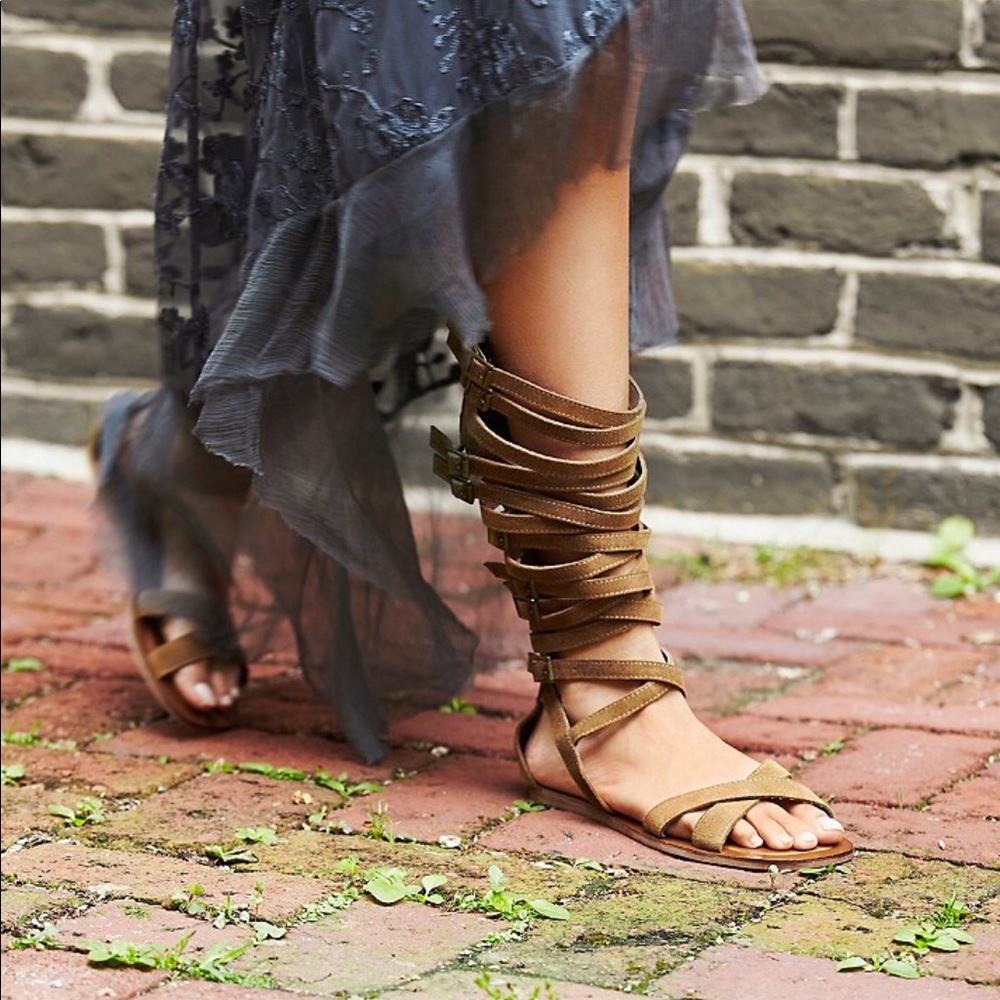 Jeffery Campbell Romana Fest Gladiator Sandals, 8