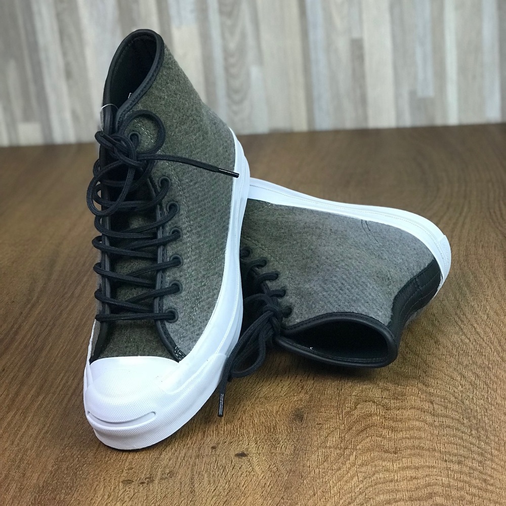 NWT Converse & Woolrich Jack Purcell SignatureJUTE - Picture 4 of 7