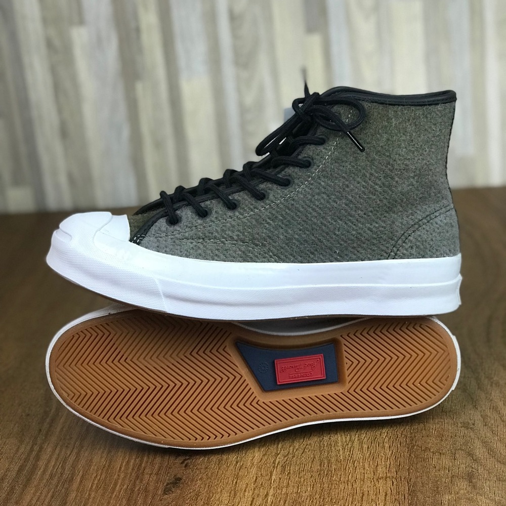 NWT Converse & Woolrich Jack Purcell SignatureJUTE - Picture 6 of 7
