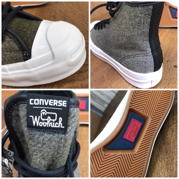 NWT Converse & Woolrich Jack Purcell SignatureJUTE - Picture 7 of 7