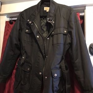 Michael Kors MK EUC motto Jacket awesome coat