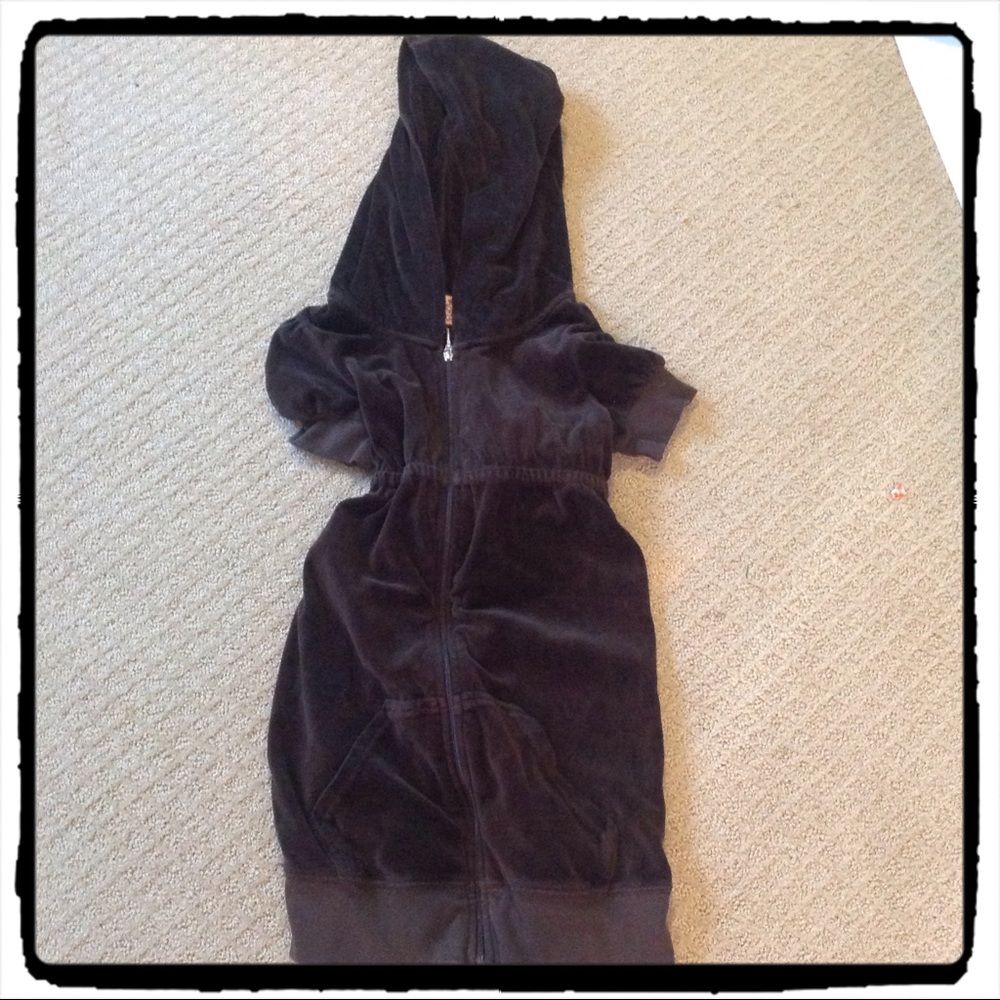 Juicy Couture Brand Velvet Tunic Top
