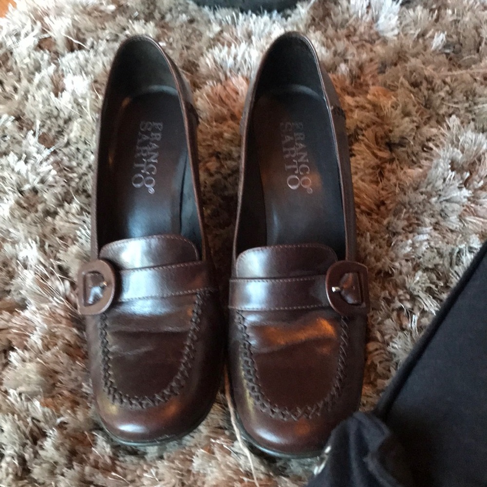 Franco Sarto brown shoes