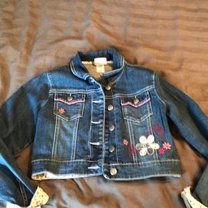 Disney jean jacket size 12
