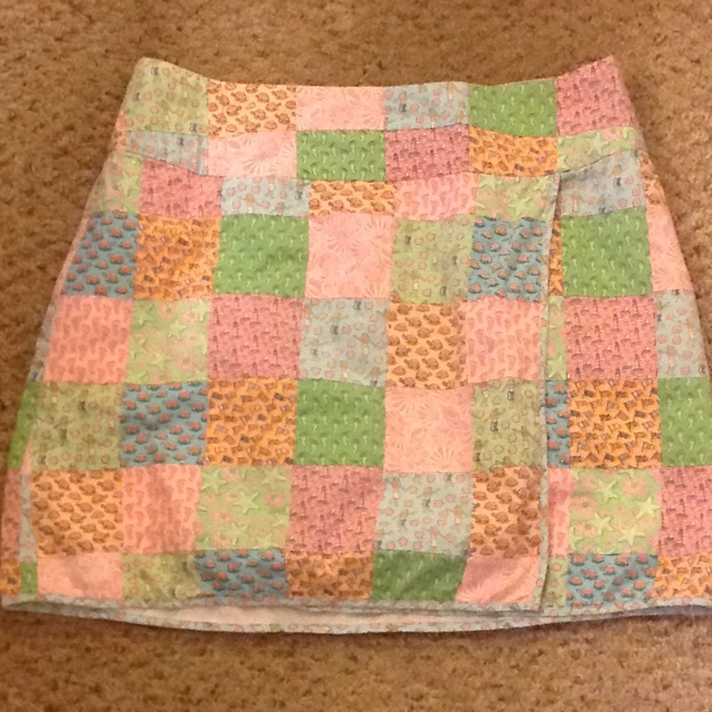 Vineyard Vines patchwork skirt