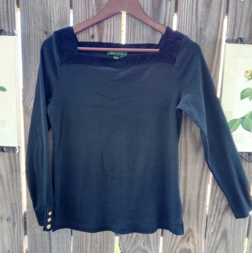 🌠⭐🌟Lauren Ralph Blouse Loose🌠⭐🌟