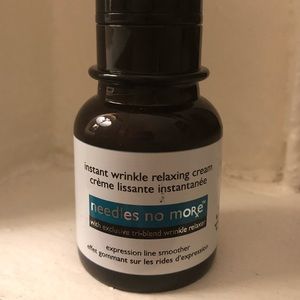 Needles no more - instant wrinkle relaxing cream