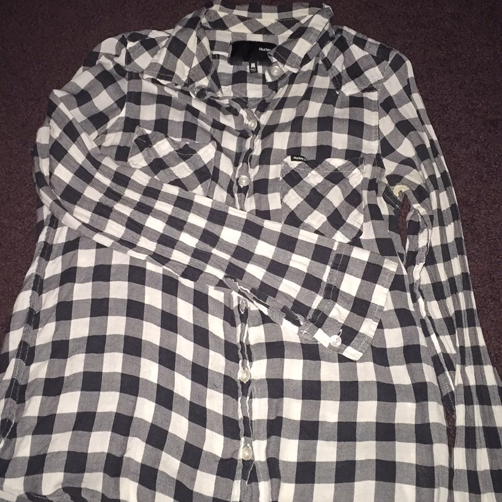 Hurley Plaid Shirt