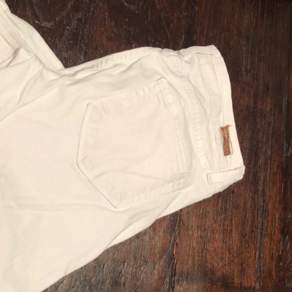 Paige premium denim white jeans