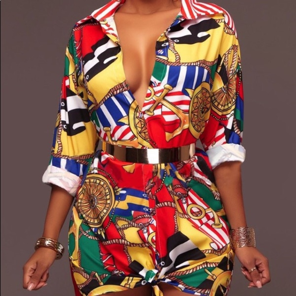 Multiprint dress