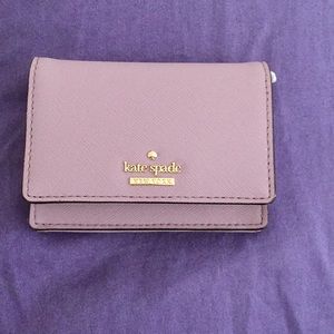 NWT Kate Spade Lavender Key Chain Wallet