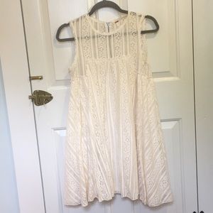 Free People babydoll lace dress