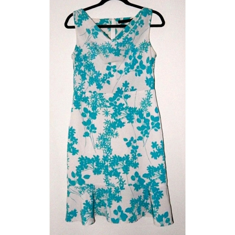 The Limited Sleeveless Cowl Neck Floral Dress