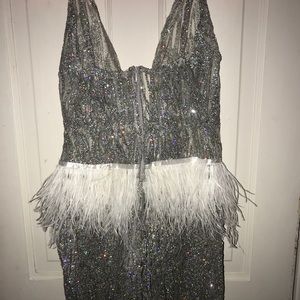 Silver Diamond Dress