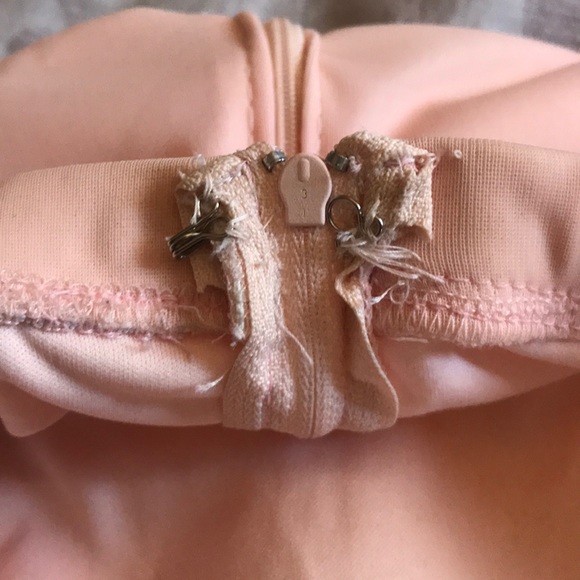 Light Pink Jeweled Ball Gown - Picture 4 of 6