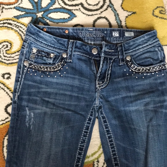 Medium Wash Miss Me Jeans - Picture 2 of 5