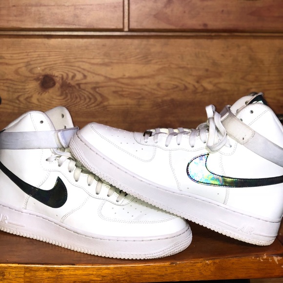 hologram air force 1 high top