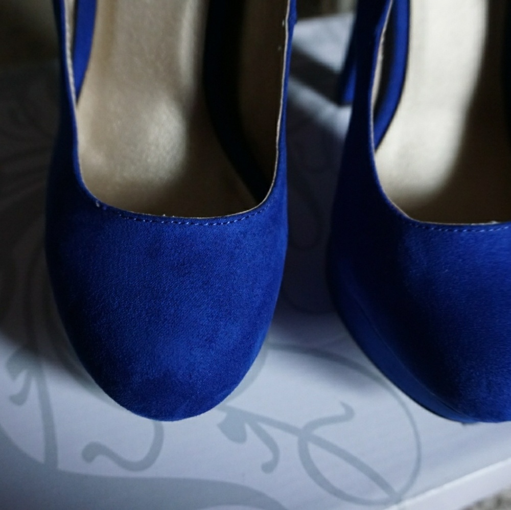 Cobalt Blue Heels