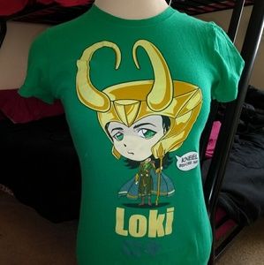 Womans Loki Marvel top
