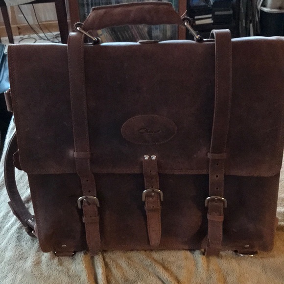 Distressed leather beautiful L/XL backpack main image 6