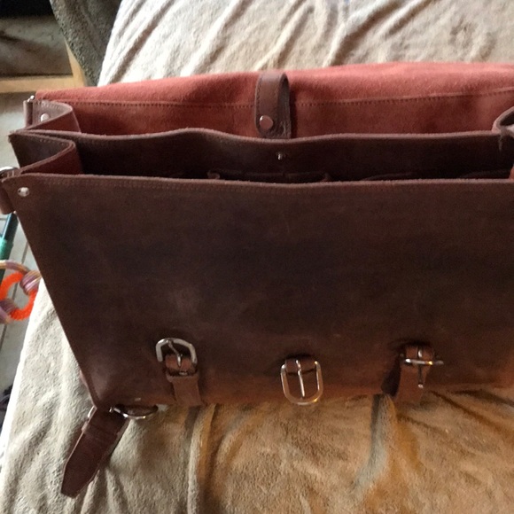 Distressed leather beautiful L/XL backpack main image 7