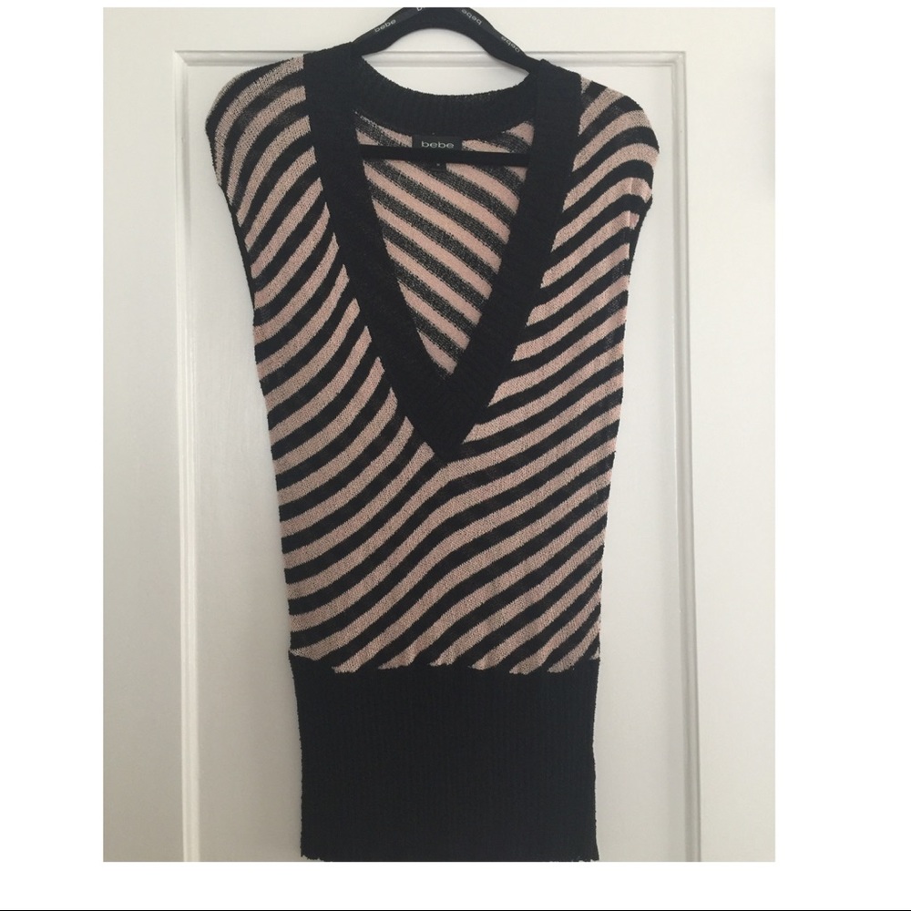Stripe top.