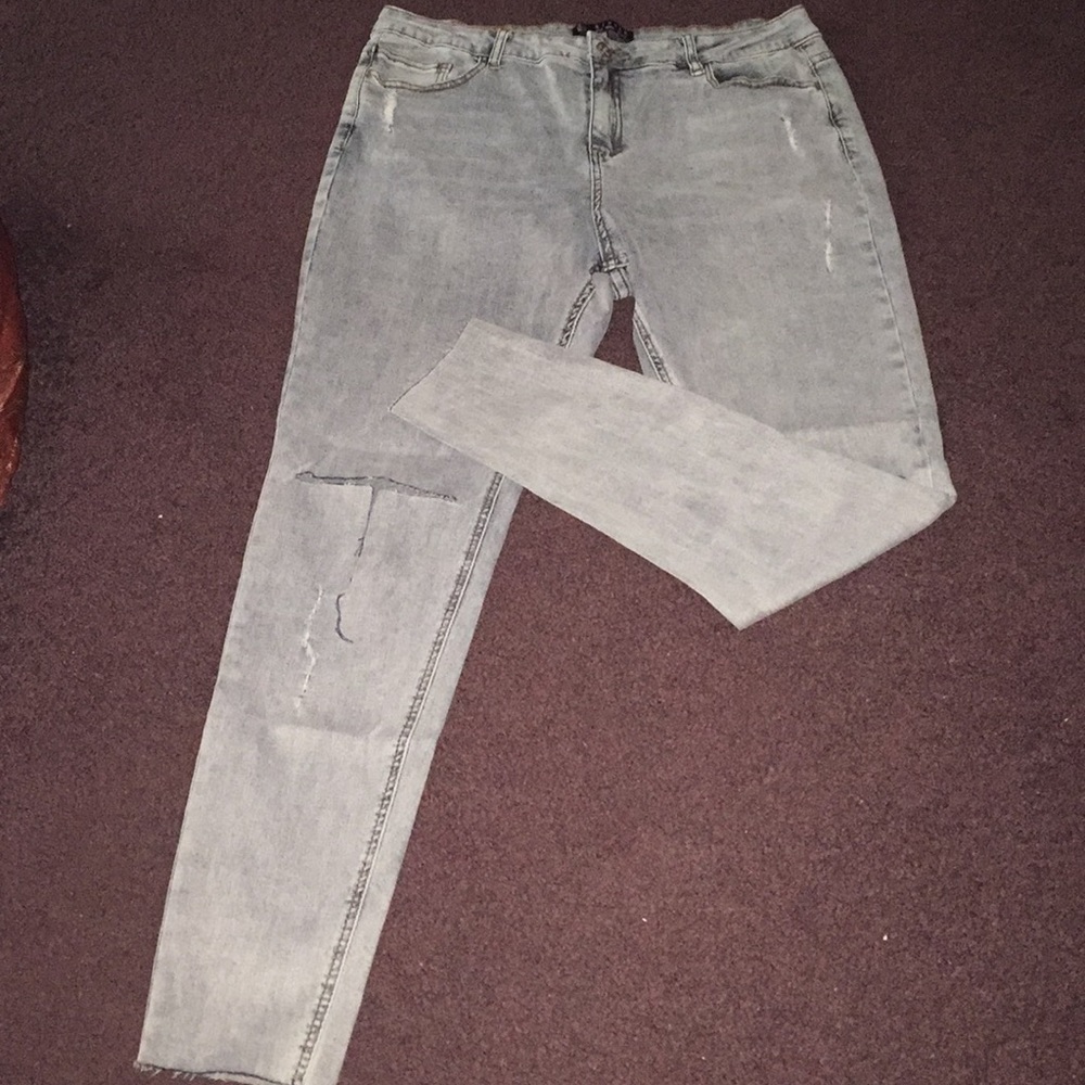 Missguided High Waist Skinny Jeans