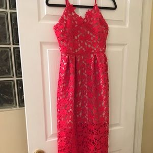 New Red Lace dress no tags